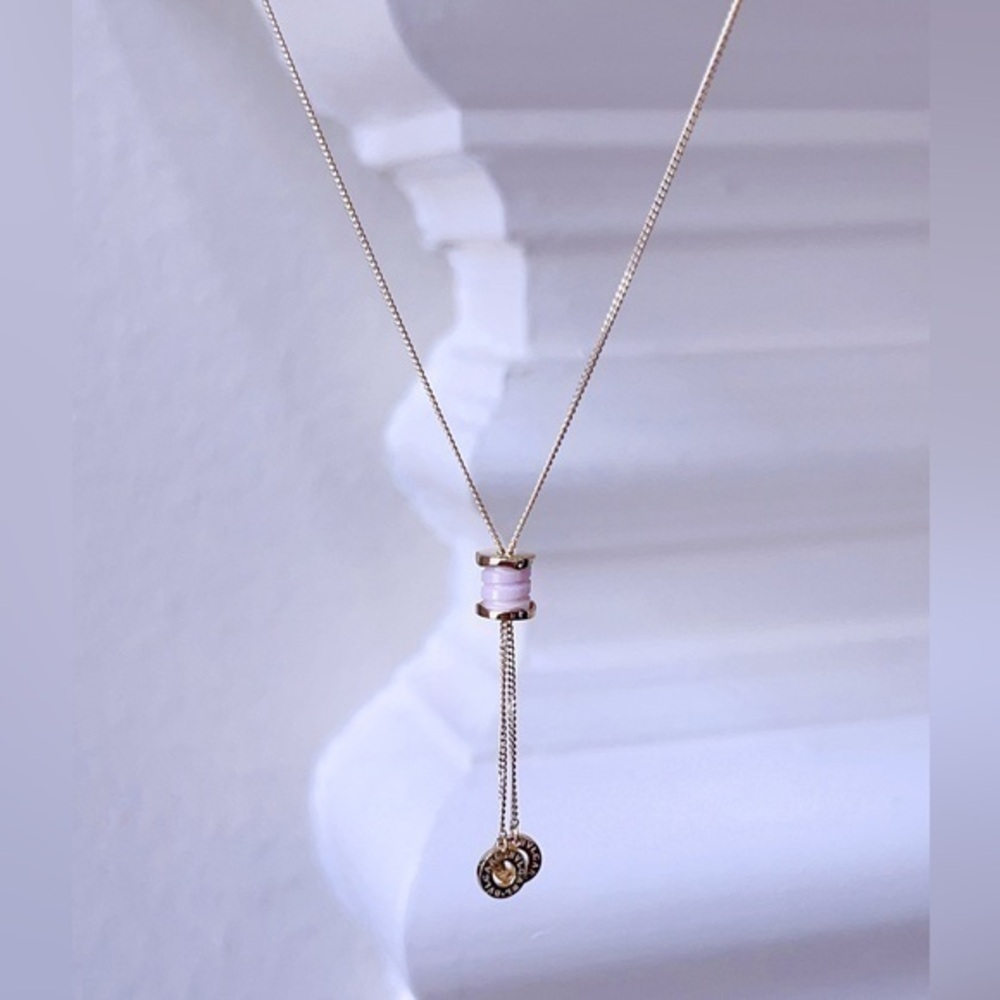 18K GP Pink Necklace